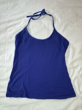 Vintage GAP Women’s Royal Blue Halter Tank Top